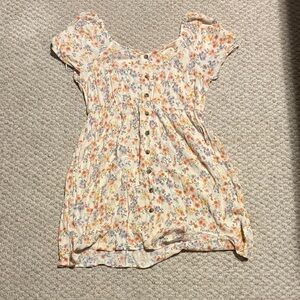 So Floral Button-Down Women's Dress